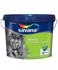 Amorsa pentru pereti cu rezistenta la mucegai Savana 5 L