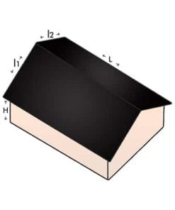 Dimensiuni acoperis Calcul Tigla metalica
