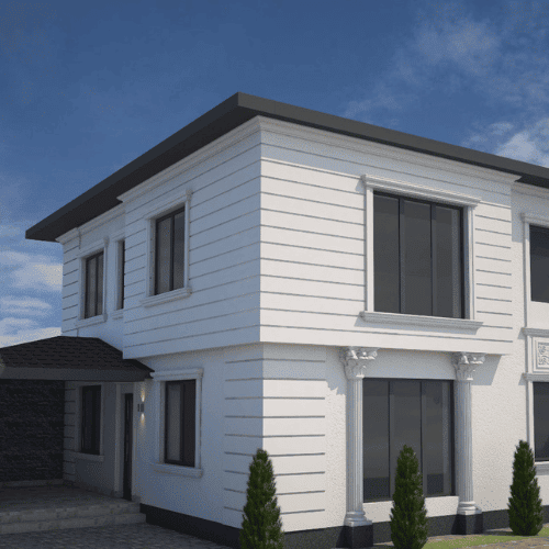 tencuiala decorativa fatada casa vindem ieftin.ro 1