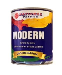 Email alchidic modern, argintiu #REZISTENT, 0.6 L