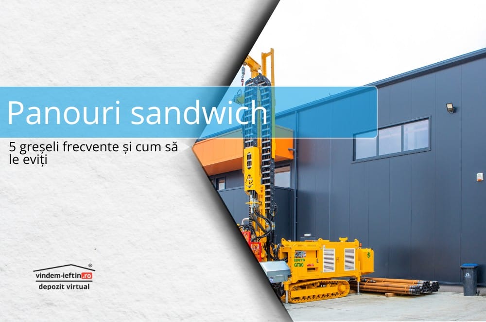 Banner Articol panouri sandwich