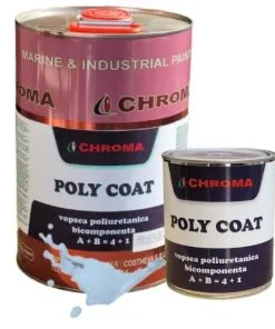 Vopsea poliuretanica #REZISTENT Poly Coat, 5L