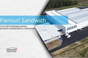 Banner panou tip sanwich