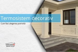 Banner termosemineu decorativ