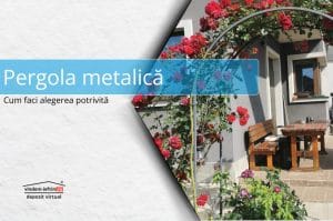 Banner pergola metalica