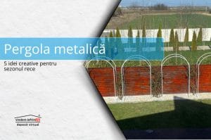 Banner pergola metalica