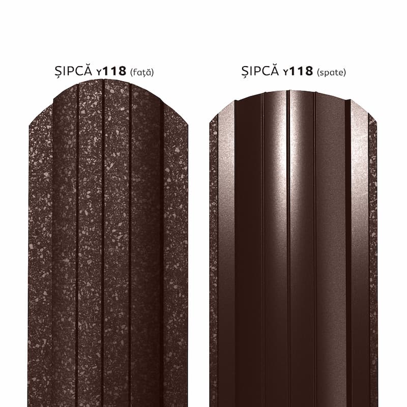 2-Sipca-fata-spate-y118-gard-vertical-tip-sipca-Caretta-Briliant-RAL-8017