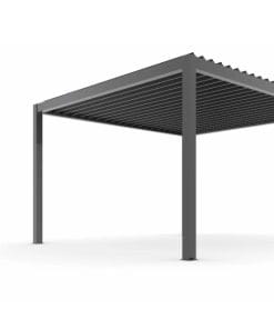 Pergola DELUXE Bioclimatica #REZISTENT, Pavilion 3x4x2.5metri, Premium, Aluminiu