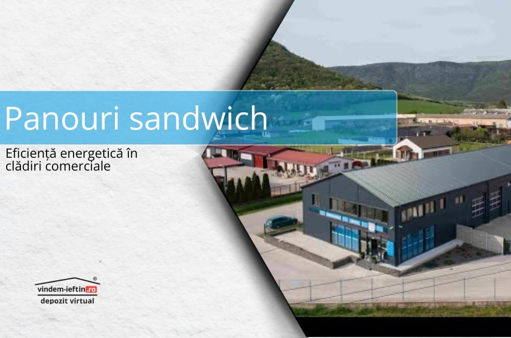 Banner panouri tip sandwich