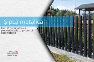 Banner sipca metalica