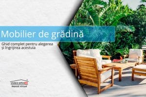 Banner mobilier de gradina