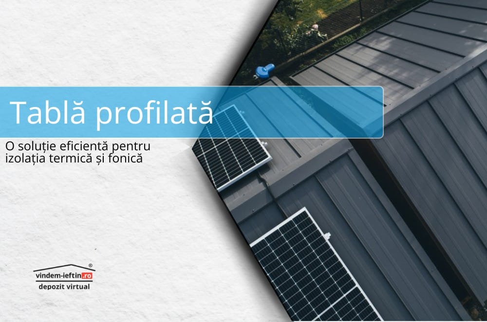 Banner tigla profilata