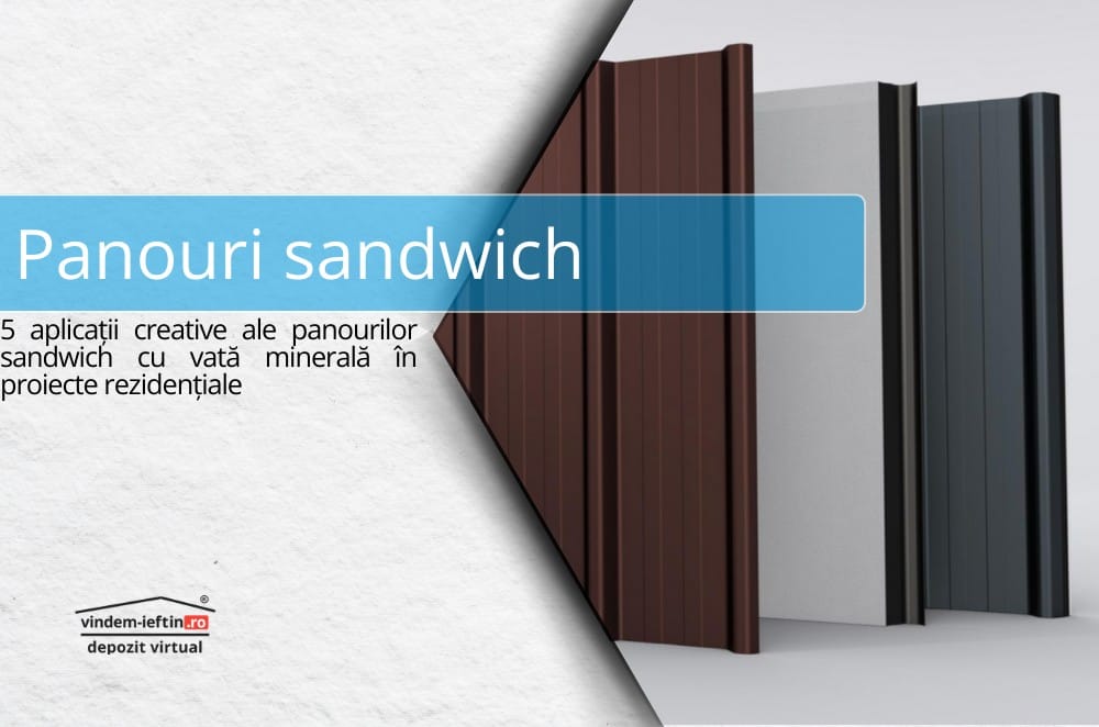 Banner panouri sandwich