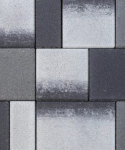 Pavaj Rettango combi, 6 cm, alb polar