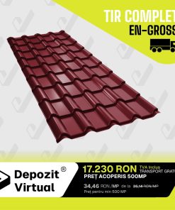 ANGRO Tigla metalica Bilka Balcanic Lucios 0.45mm