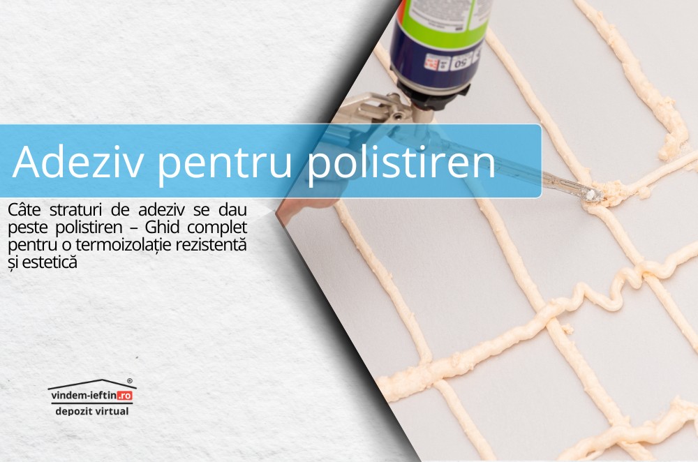 Banner adeziv pentru polistiren