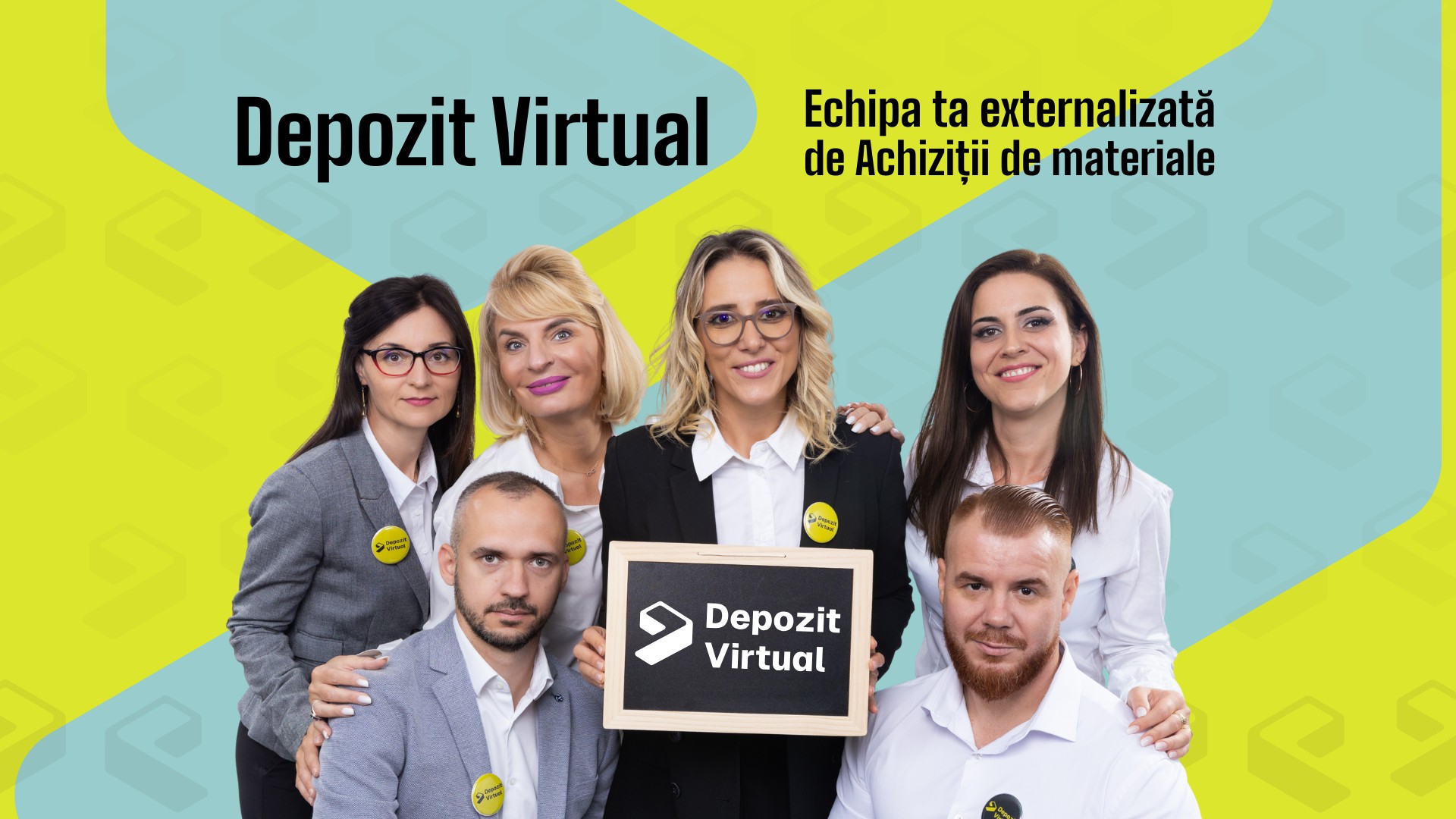 Rebranding făcut din inimă. De la Vindem-Ieftin la Depozit Virtual Banner echipa depozit virtual