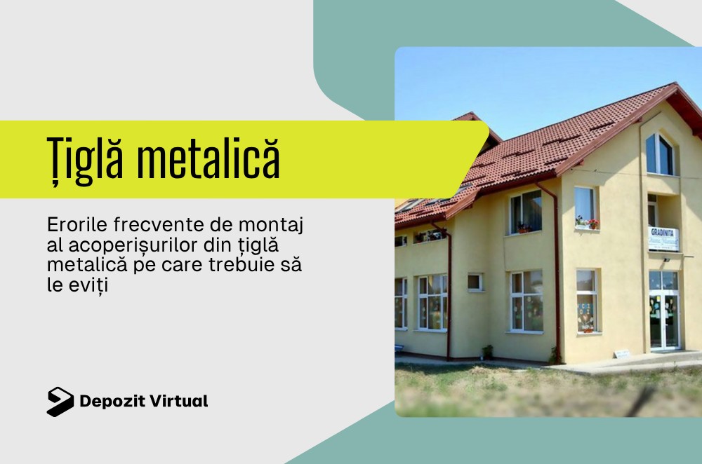 Banner tigla metalica