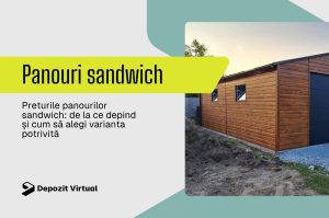 Banner panouri sandwich