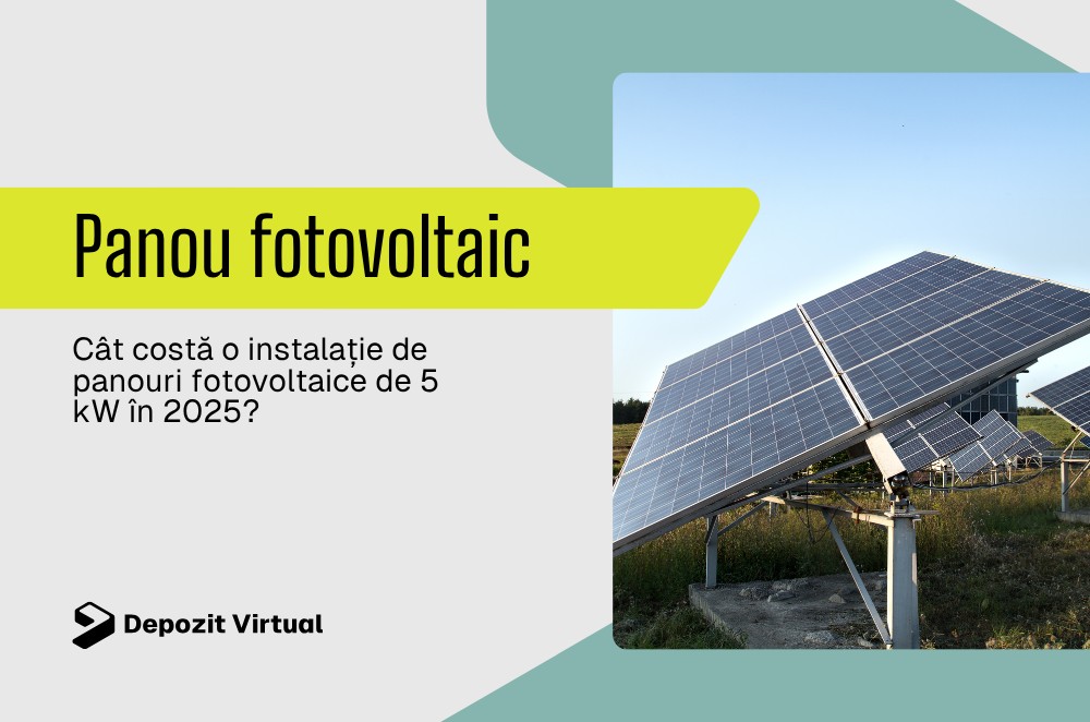 banner panou fotovoltaic