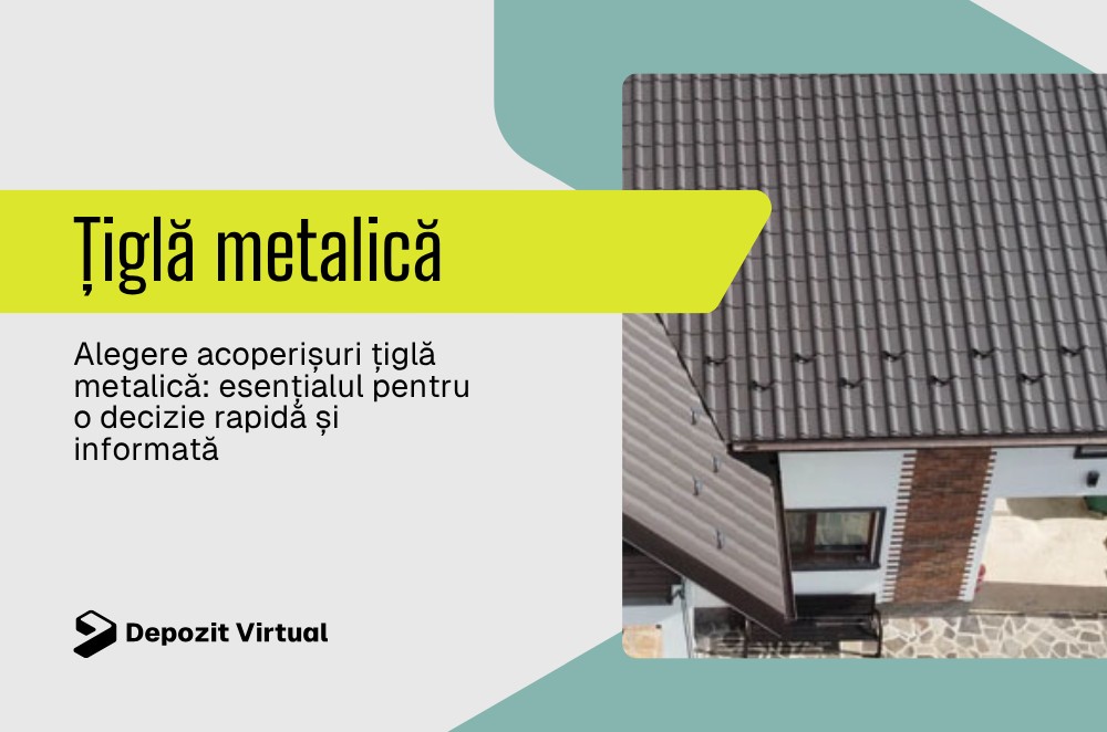 Banner tigla metalica