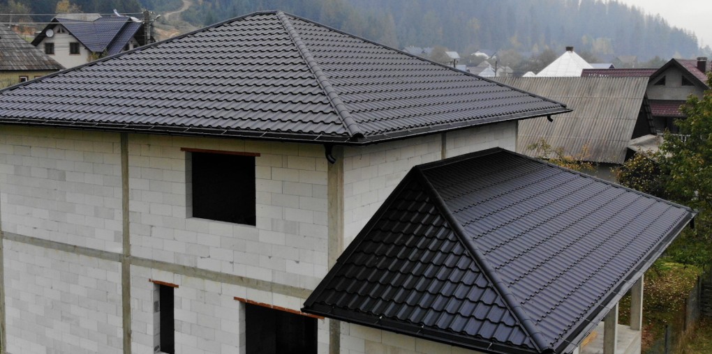 tigla metalica montaj casa