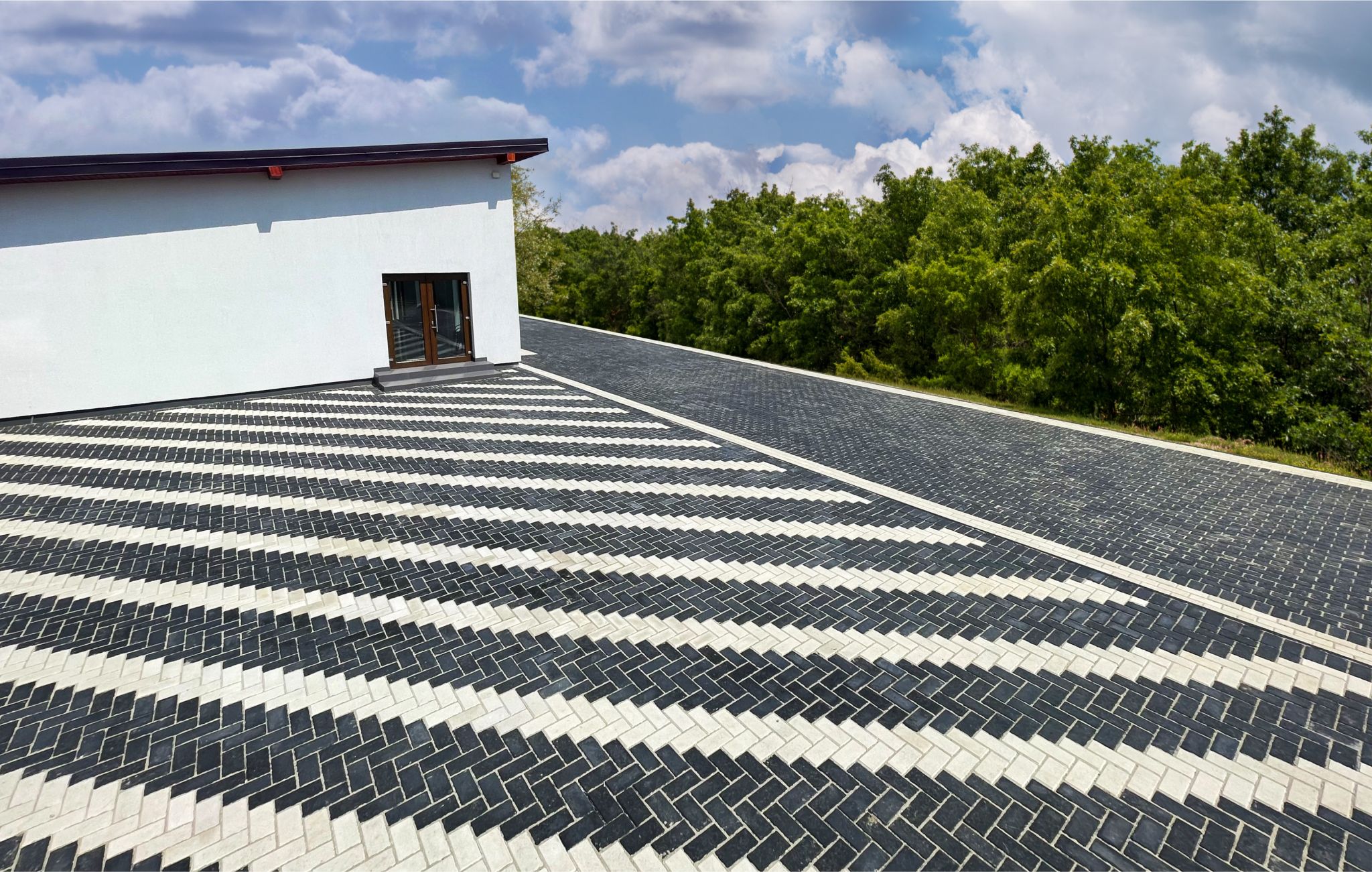 pavaj alb negru wise