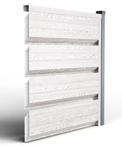 GARD ORIZONTAL ROMB Romb Grande | Stejar Alb