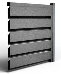 GARD ORIZONTAL ROMB Romb Pro | Negru De Noapte