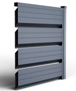 GARD ORIZONTAL ROMB Romb Grande | Gri Atlantic